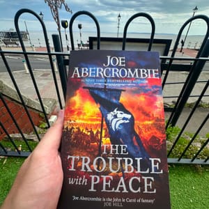 Image of: Review: The Trouble with Peace by Joe Abercrombie