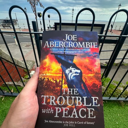 Image of: Review: The Trouble with Peace by Joe Abercrombie