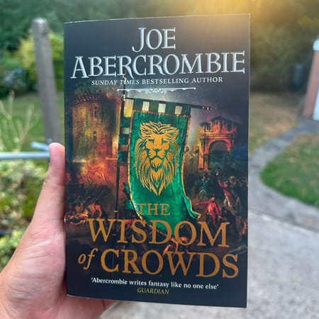 Image of: Review: The Wisdom of Crowds by Joe Abercrombie